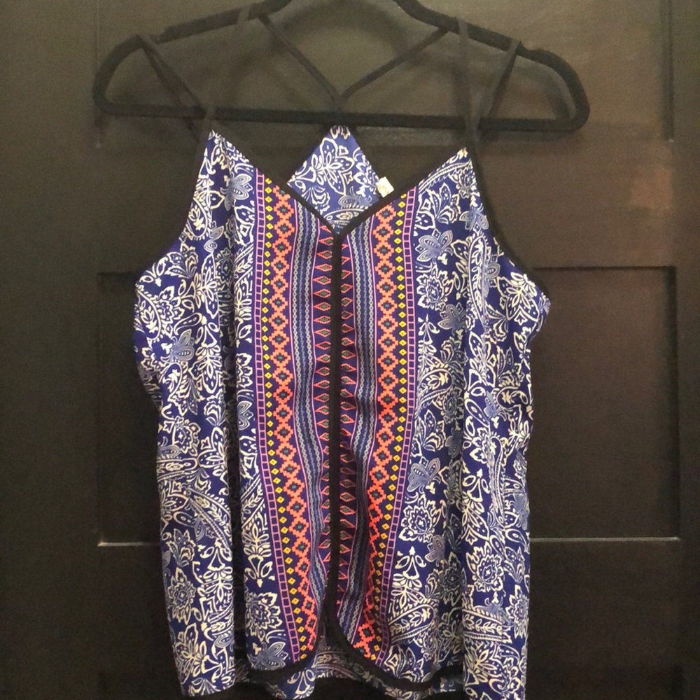 Patterned tank top